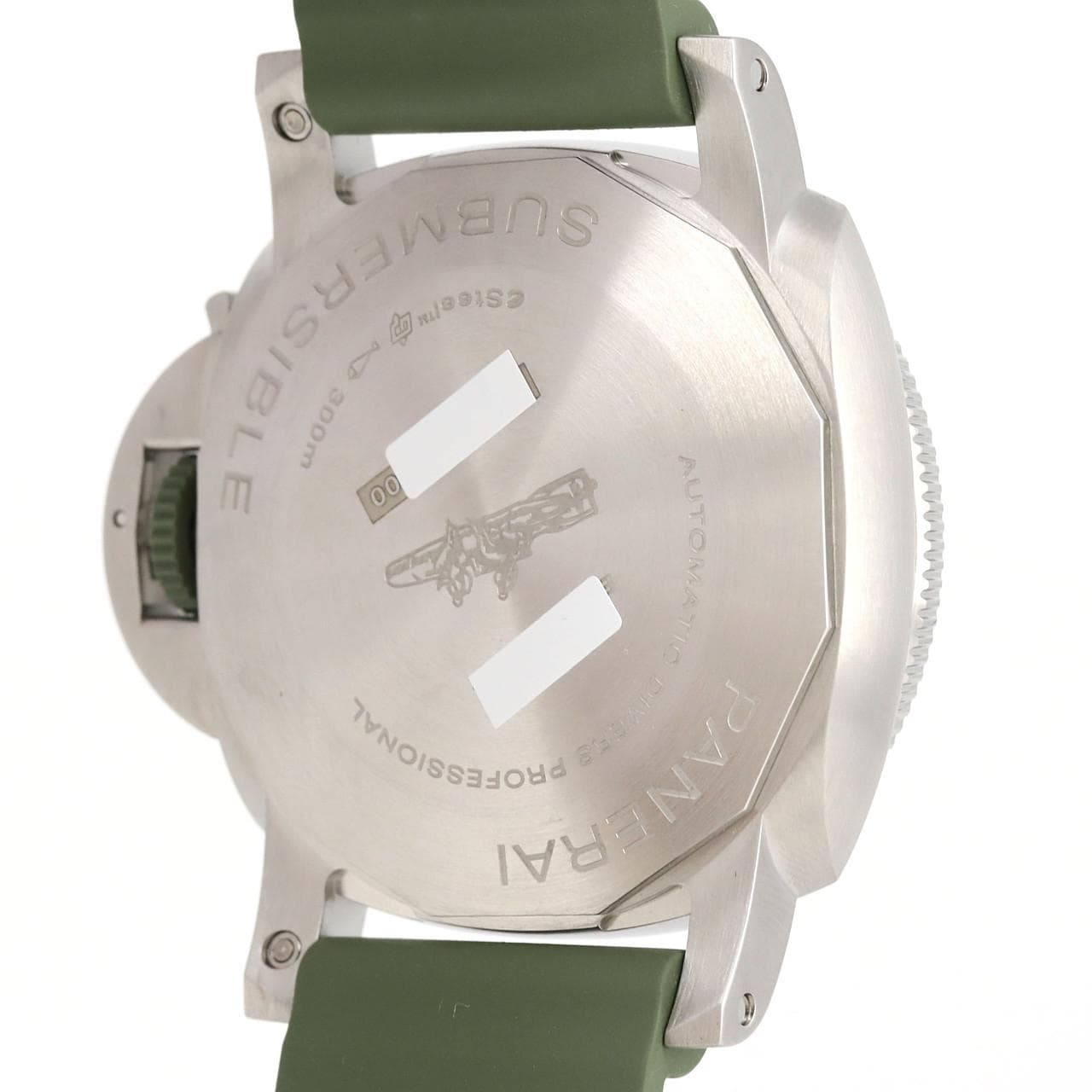 [BRAND NEW] PANERAI Submersible Guaranta QUATTRO eSteel Verdes Merald PAM01287 SS Automatic