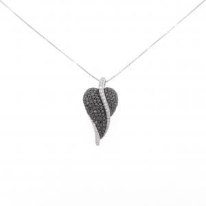 K18WG/K18BG ダイヤモンド ネックレス 1.25CT
