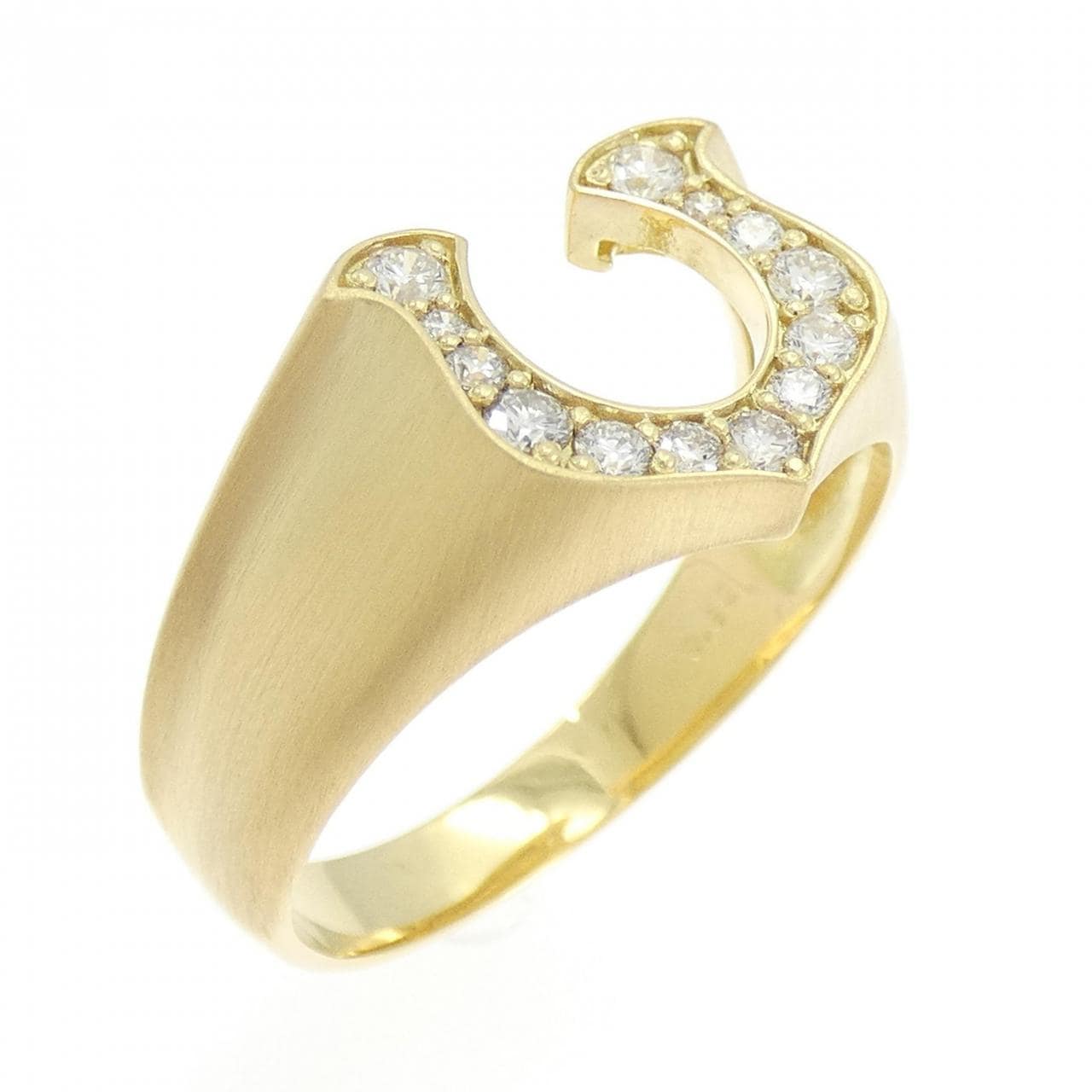 【新品】K18YG ダイヤモンド リング 0.32CT