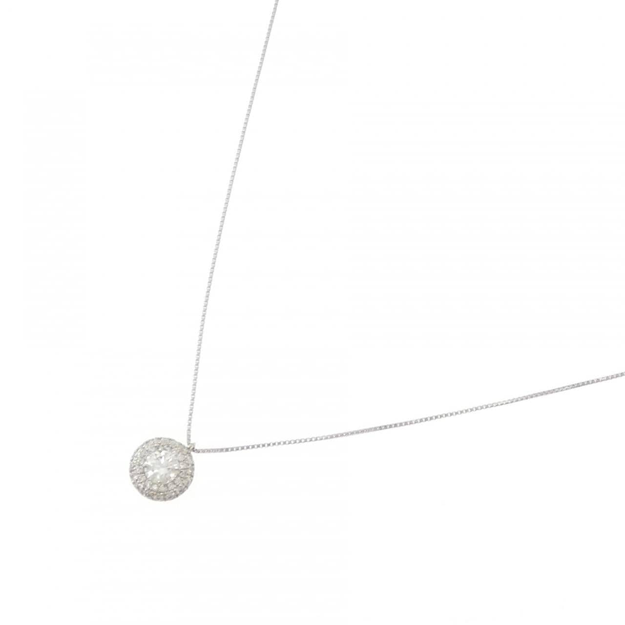 PT900/PT850 ダイヤモンド ネックレス 0.327CT F SI2 VG