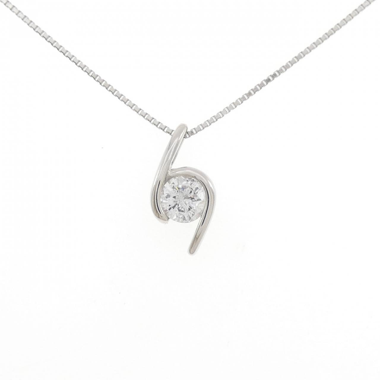 PT900/PT850 ダイヤモンド ネックレス 0.549CT
