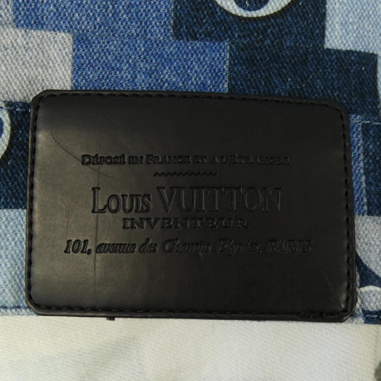 ルイヴィトン LOUIS VUITTON デニムモノグラムジャケット FIJA14TWS デニムジャケット