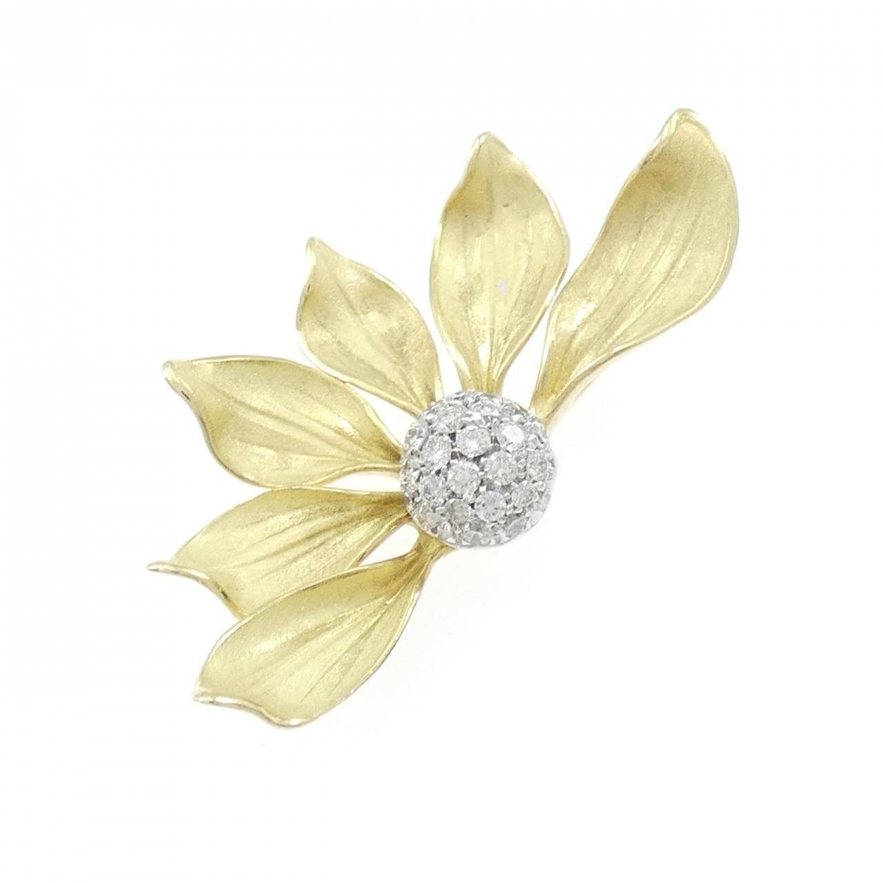 750黃金/750鑽石吊墜