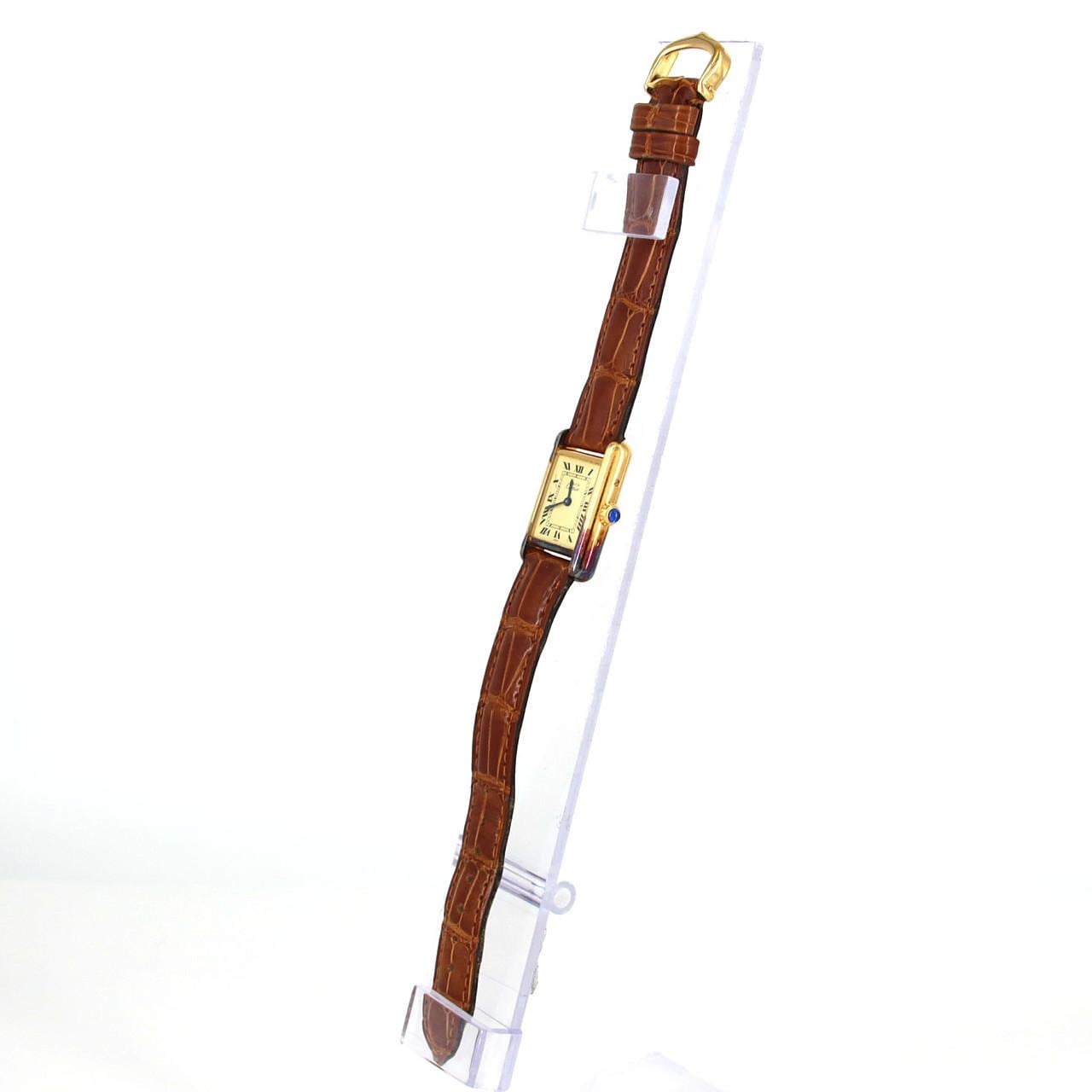 【ノーメンテナンス還元価格】カルティエ マストタンクSM GP W1003153 GP クォーツ