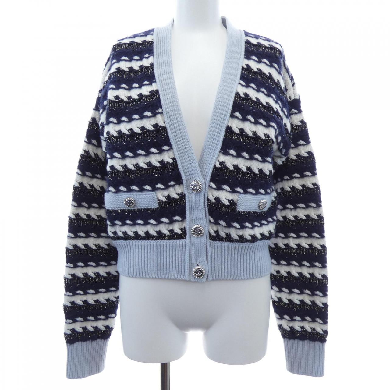 シャネル CHANEL P73499K10518 22B カーディガン