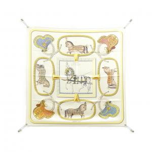 【未使用品】エルメス GRAND APPARAT カレ 001364S スカーフ