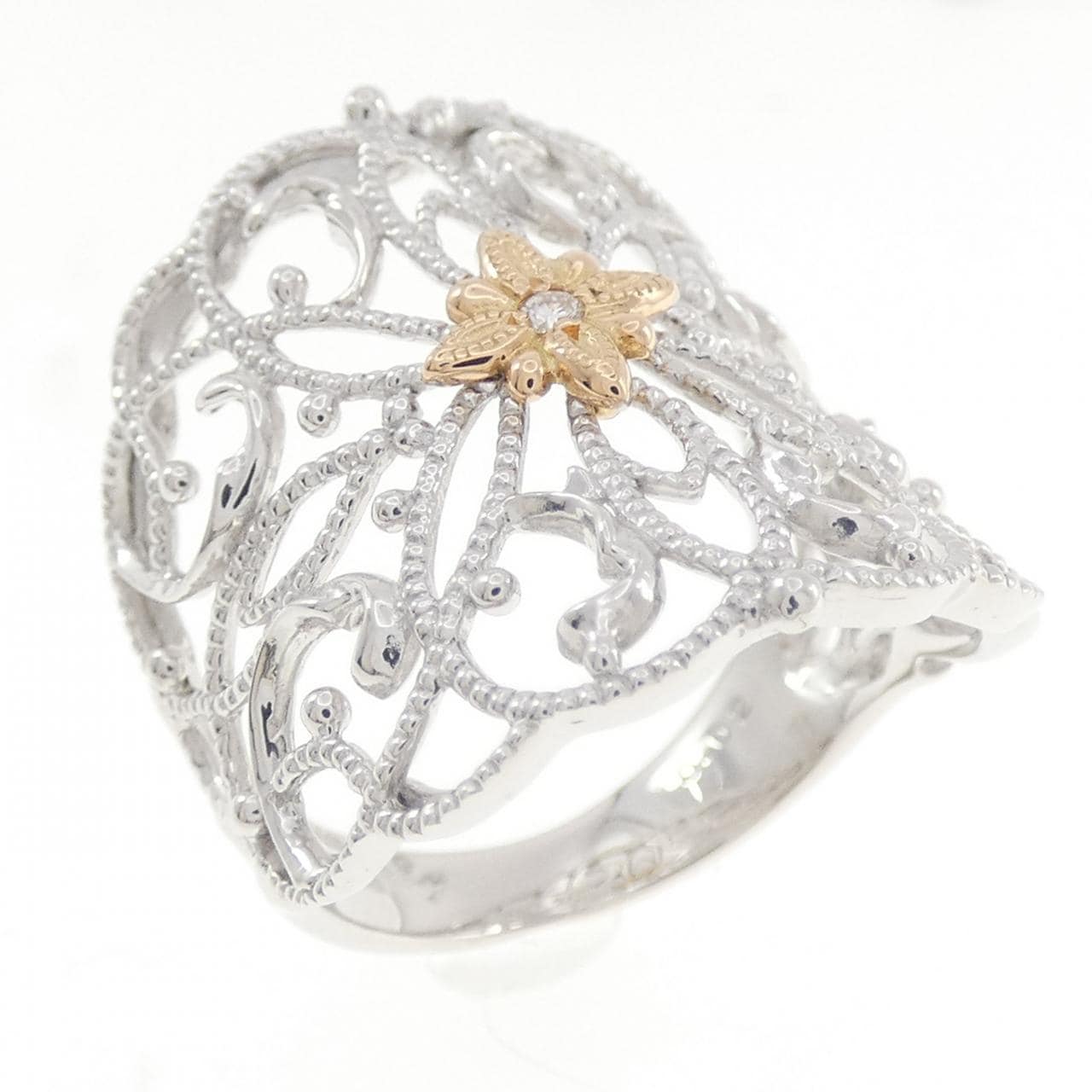 水野薫子 ダイヤモンド リング 0.02CT
