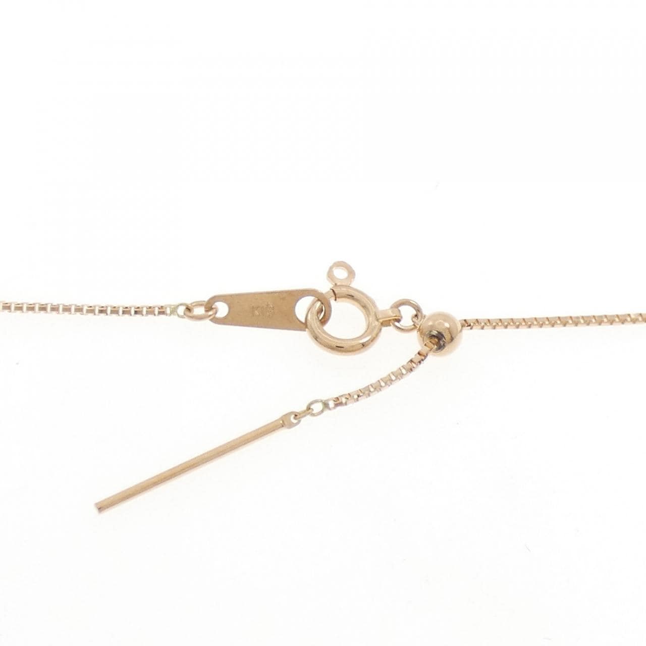 K18PG クロス ダイヤモンド ネックレス 0.30CT