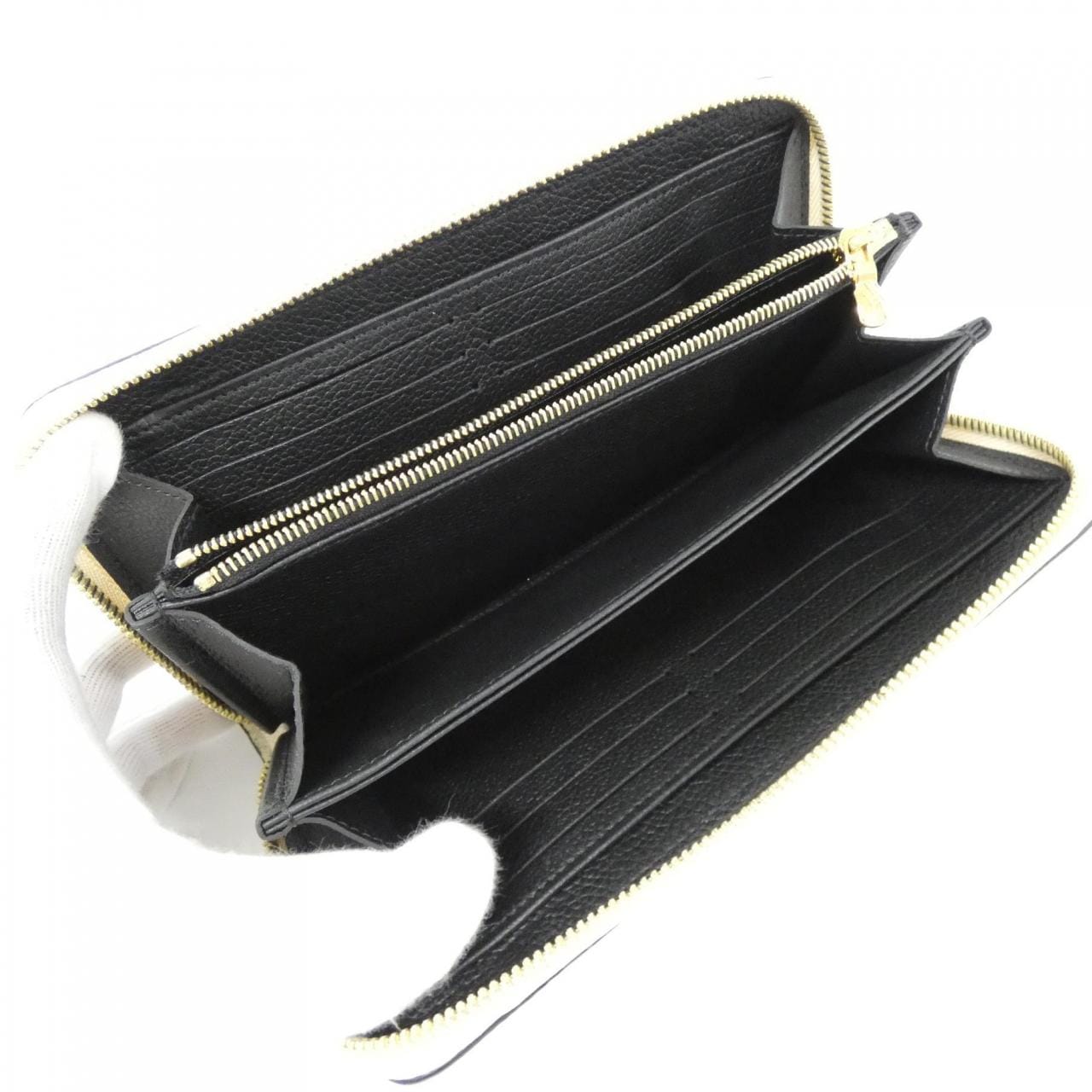 ルイヴィトン モノグラム アンプラント ブロデリー ジッピー ウォレット M81141 財布