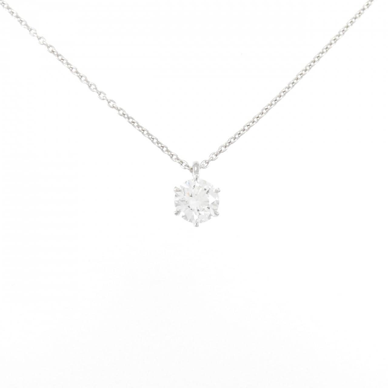 【リメイク】PT900/PT850 ダイヤモンド ネックレス 0.406CT E I1 VG