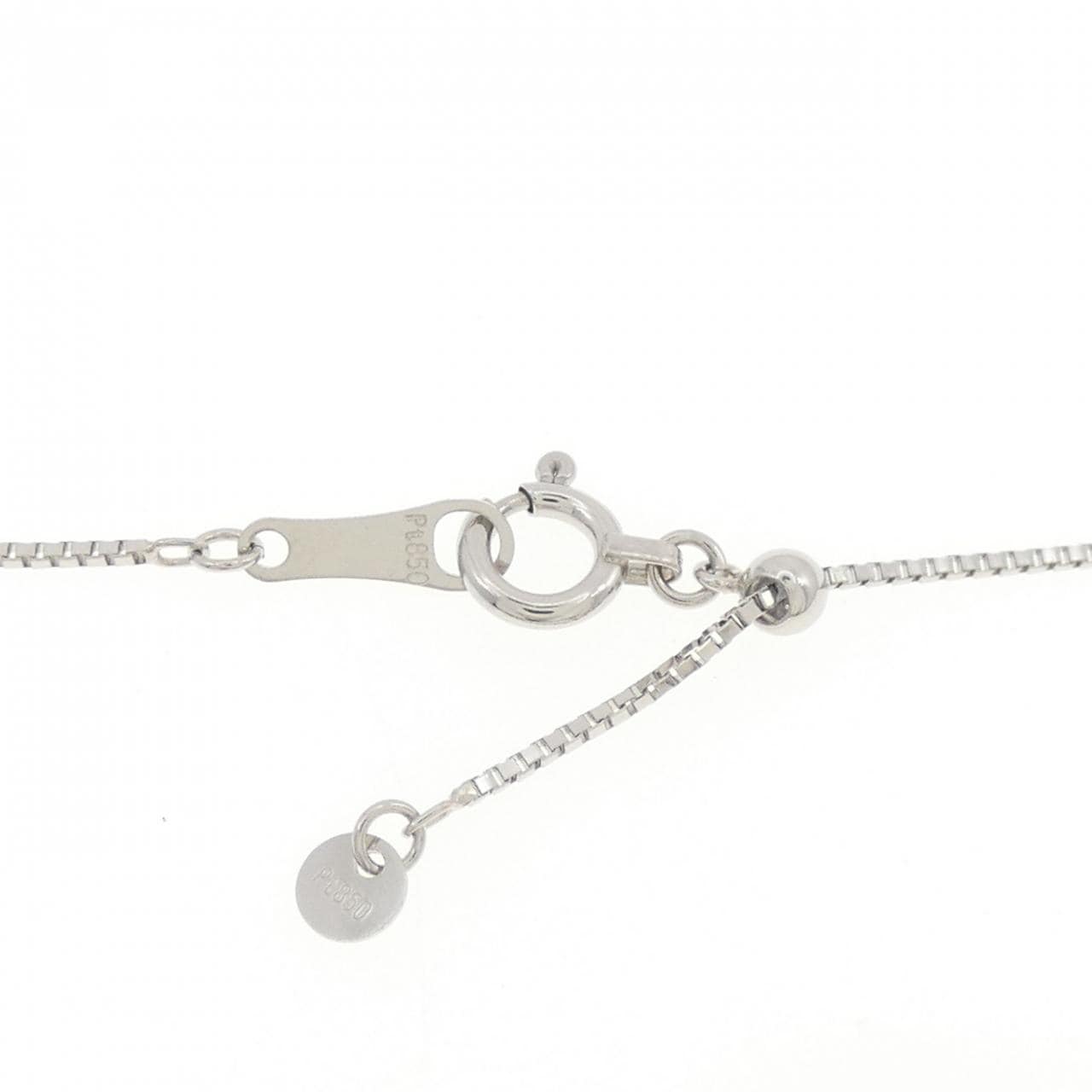 PT900/PT850 クロス アクアマリン ネックレス 1.43CT