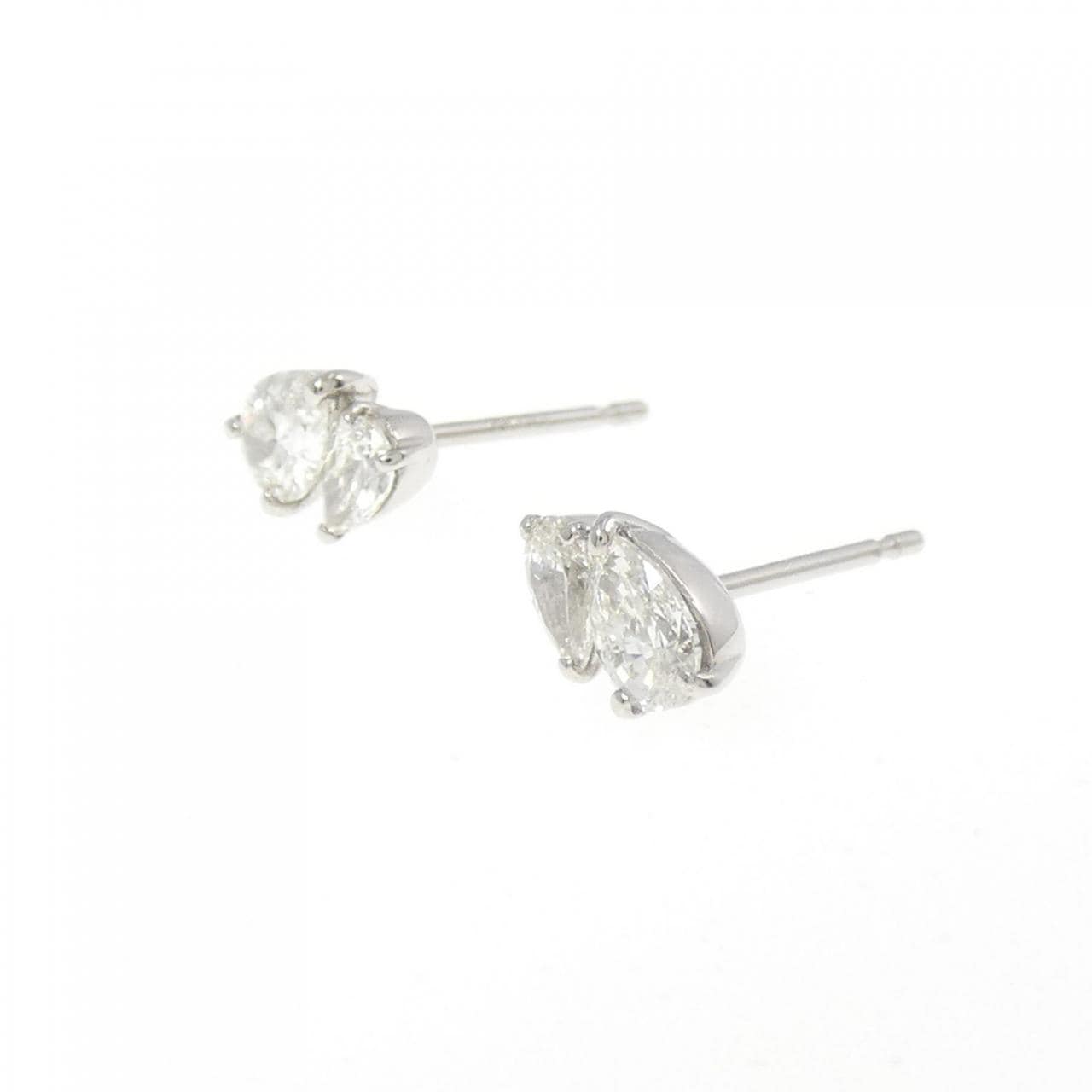 【新品】PT900 ダイヤモンド ピアス 0.54CT