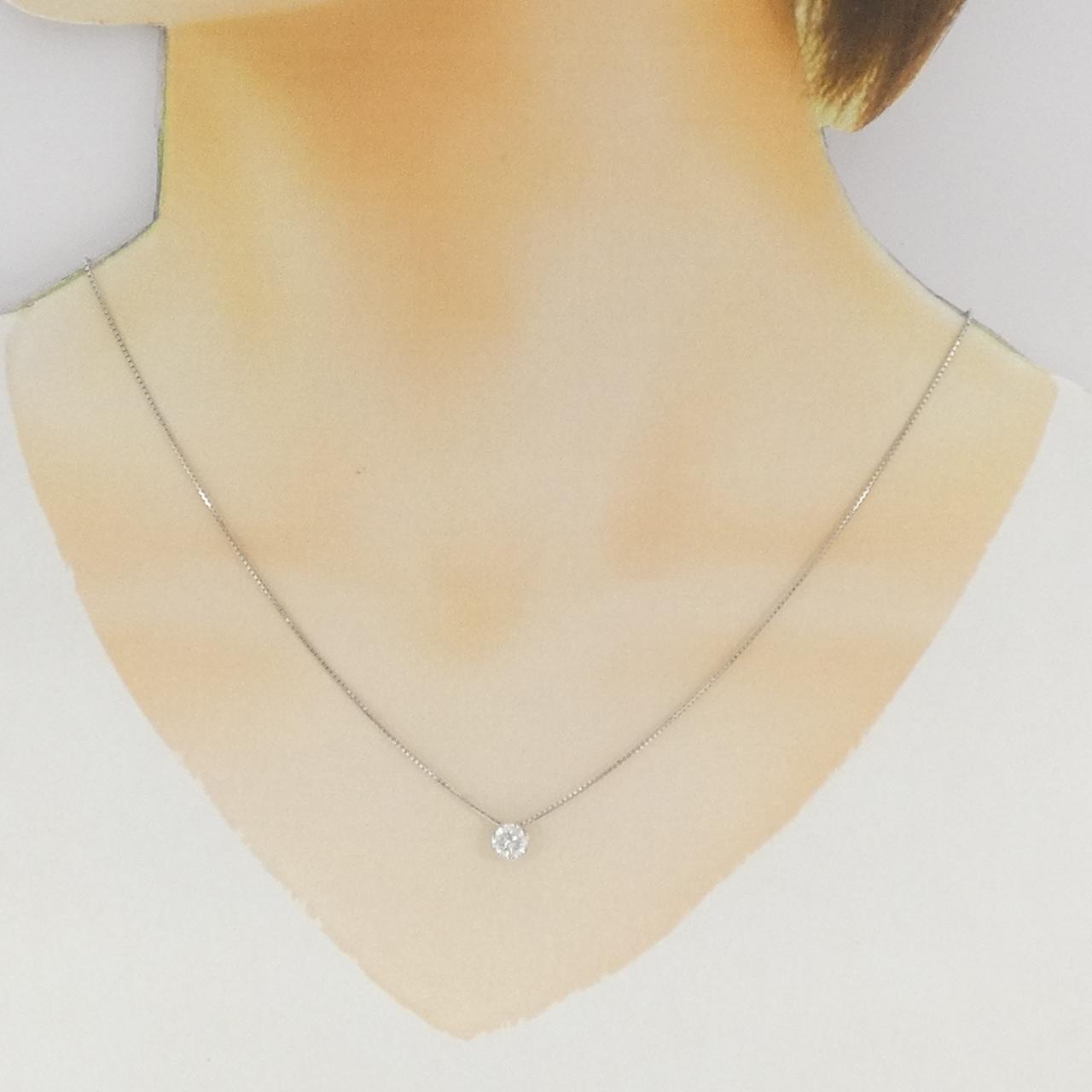 PT900/PT850 Diamond Necklace 0.713CT