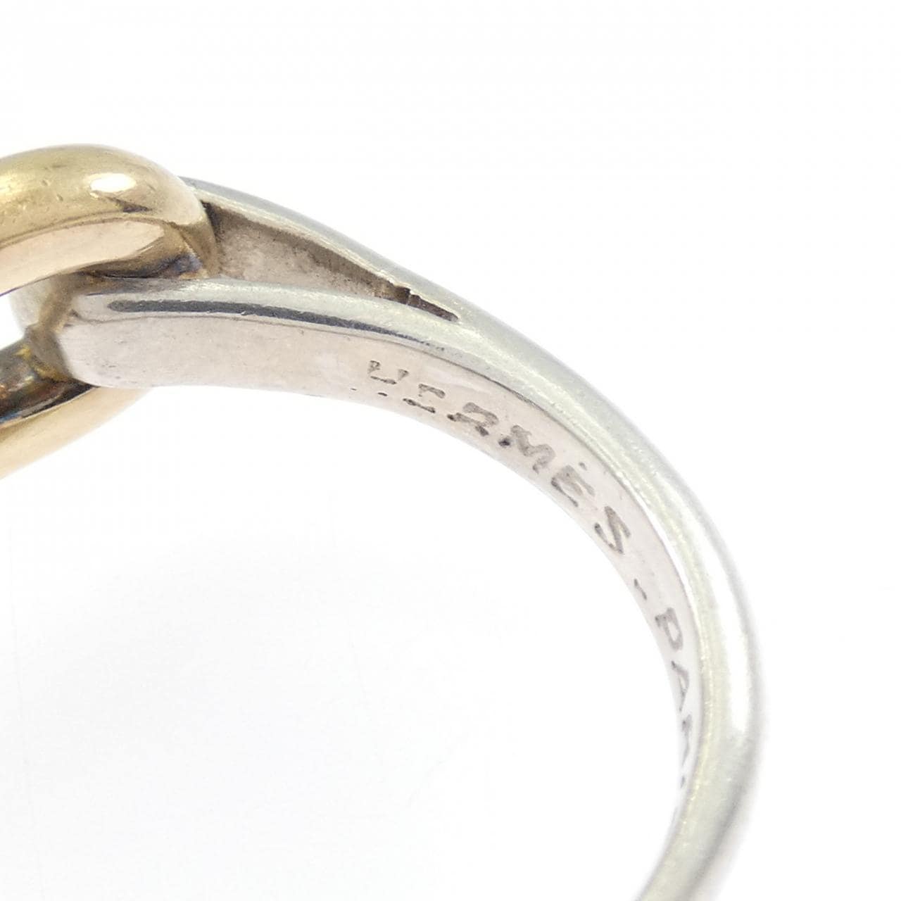 【ヴィンテージ】エルメス シェーヌダンクル リング