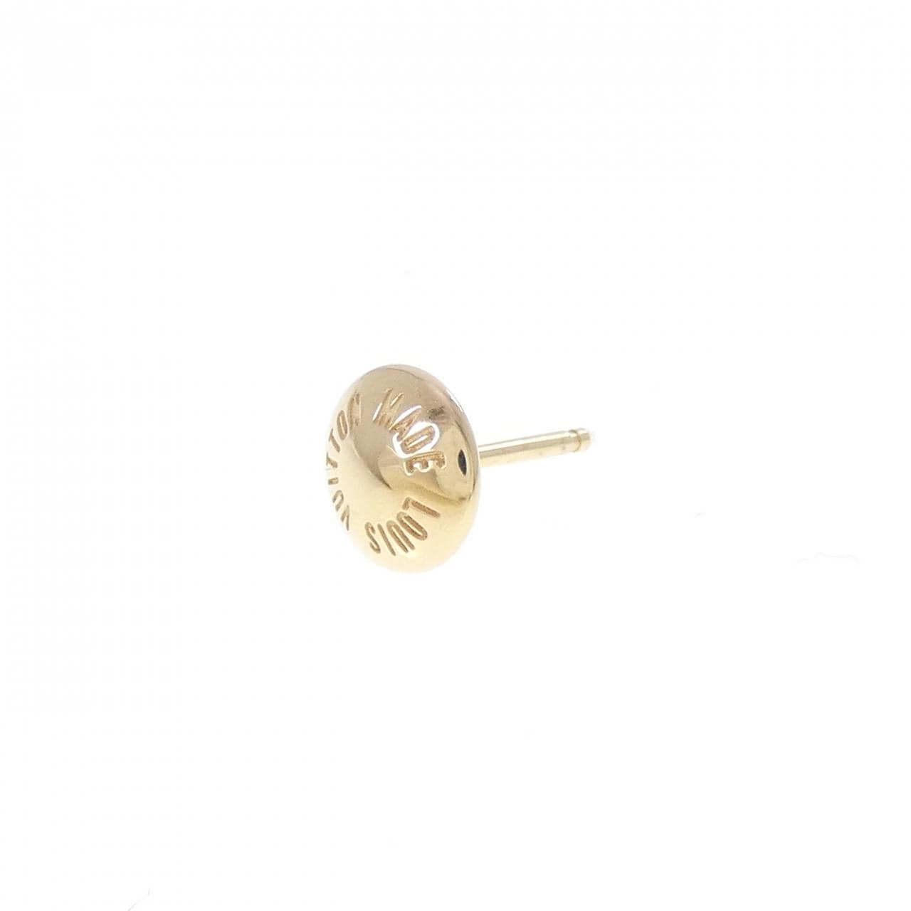 ルイヴィトン ブックルドレイユ LVメイド ピアス 片耳