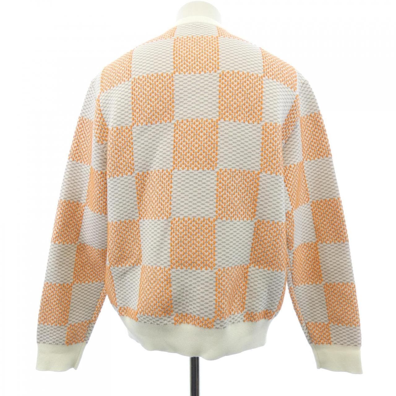 ルイヴィトン LOUIS VUITTON ダミエジャガードコットンプルオーバー HQN81WZ34 ニット