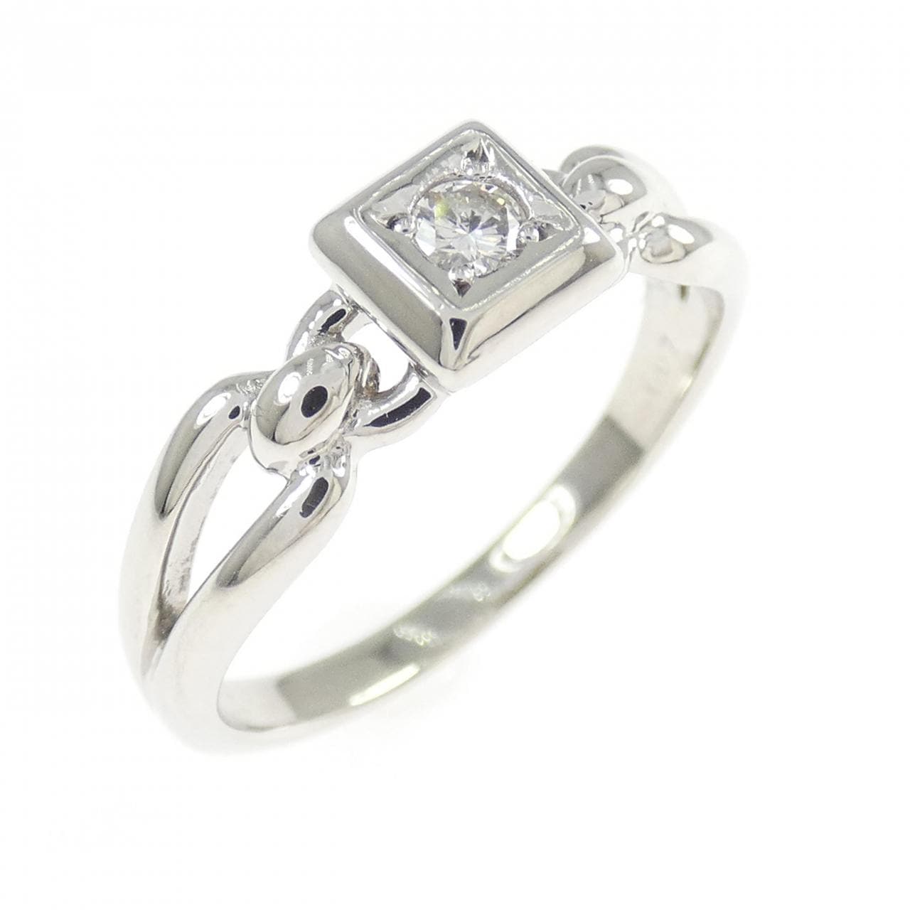 PT900 ダイヤモンド リング 0.07CT