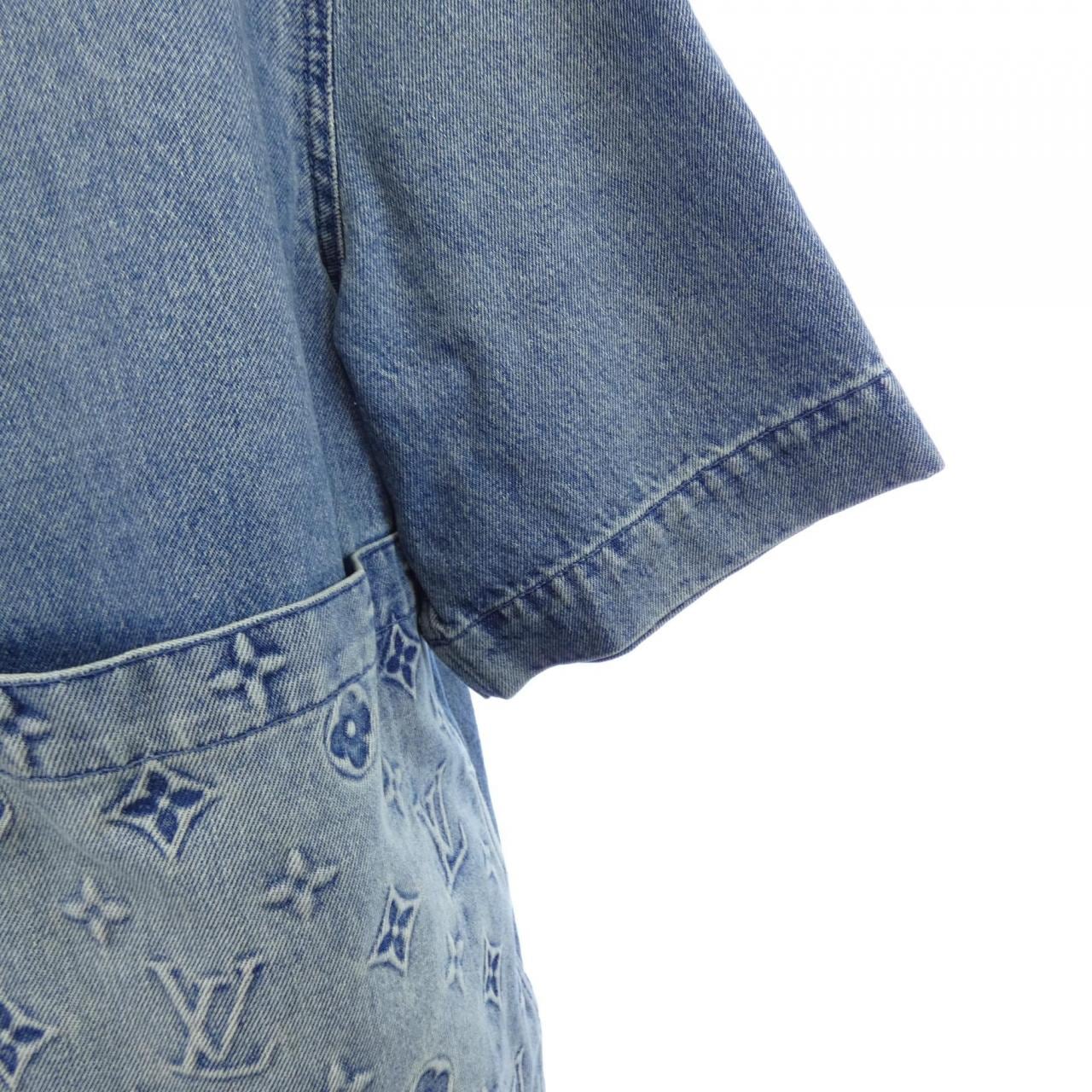 ルイヴィトン LOUIS VUITTON ショートスリーブデニムワークウエアシャツ HOS46WY38 デニムジャケット