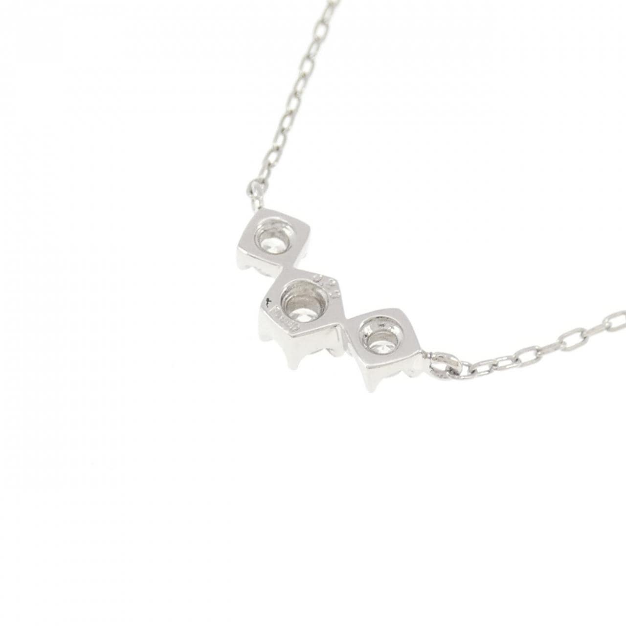PT900/PT850 ダイヤモンド ネックレス 0.20CT