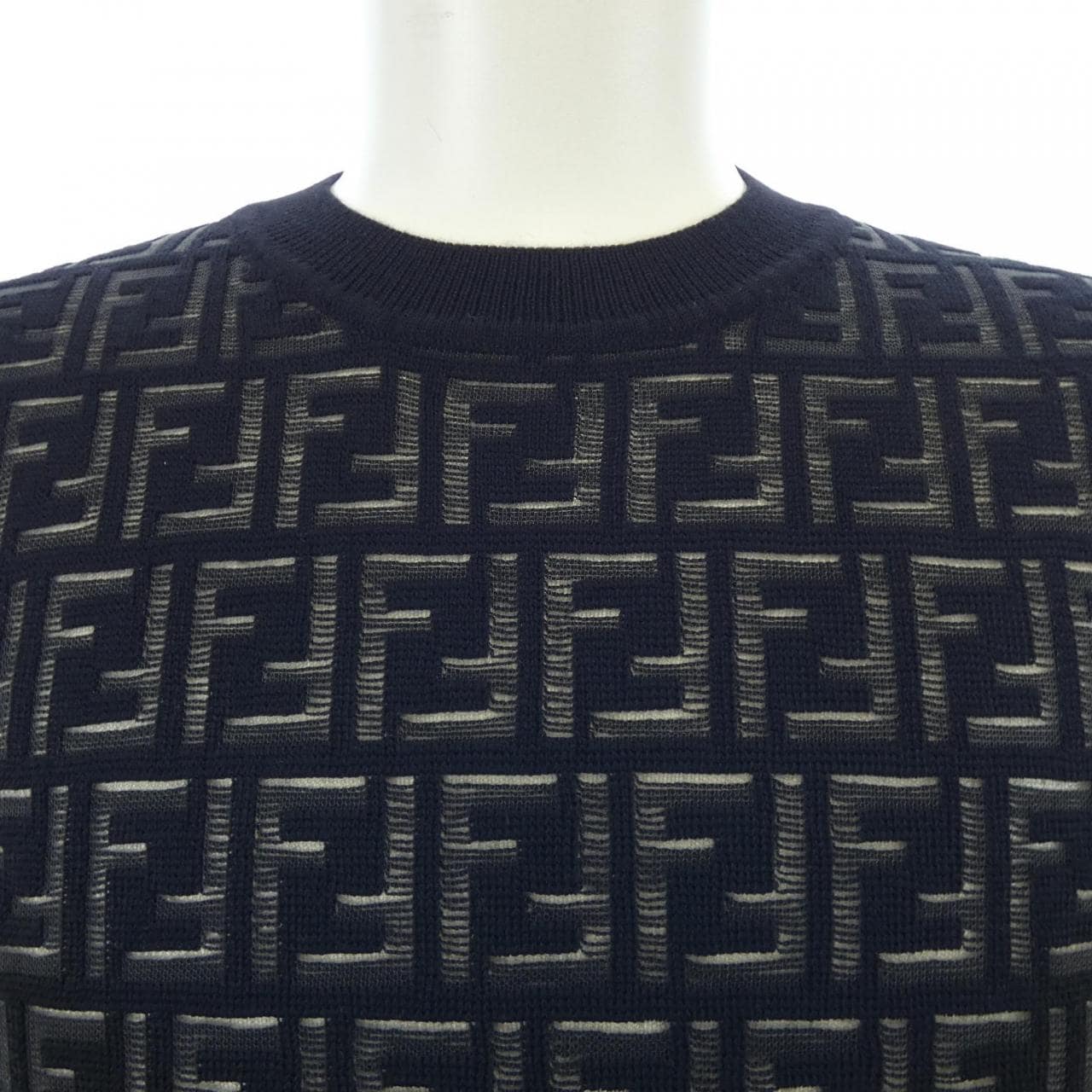 フェンディ FENDI エンブロイダードコットンスエットシャツ FZY063 AAUQ トップス