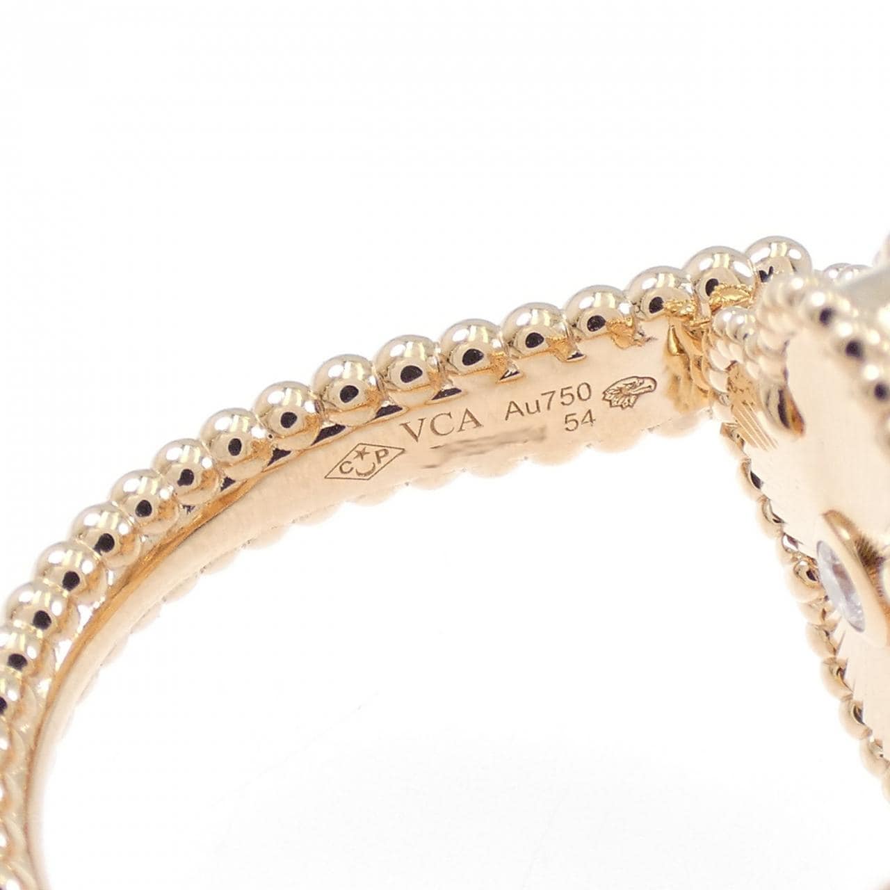 ヴァンクリーフ&アーペル ヴィンテージアルハンブラ リバーシブル リング