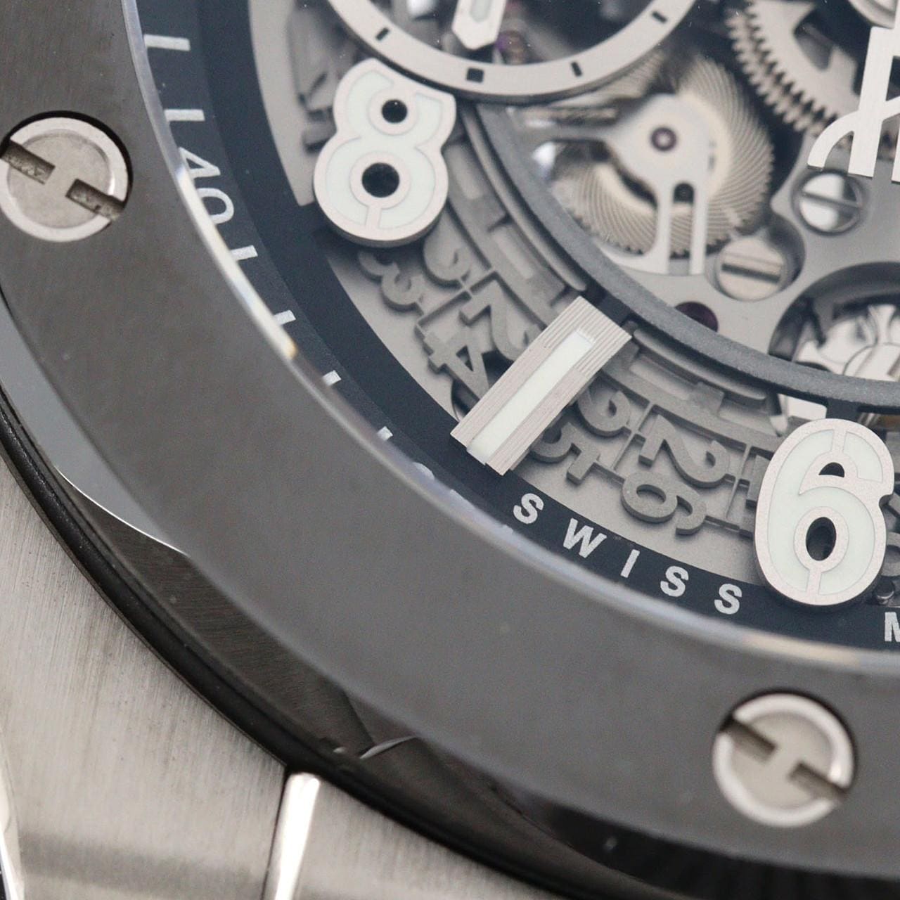 ウブロ ビッグバンウニコチタニウムセラミック 421.NM.1170.RX TI 自動巻