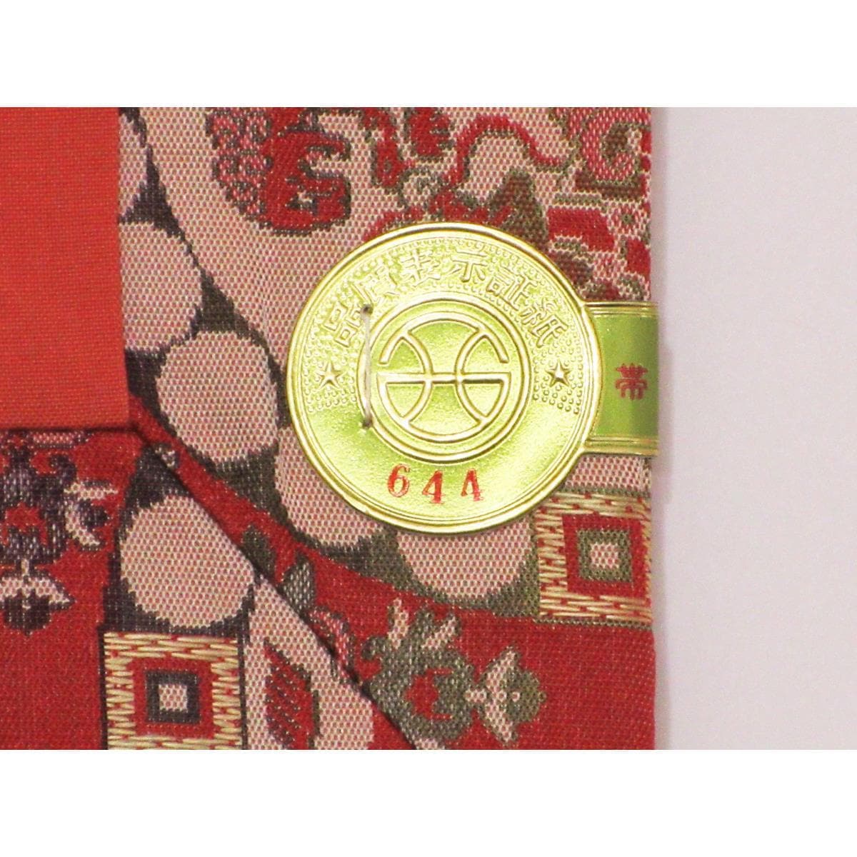 【未使用品】名古屋帯　龍村美術織物　開き名古屋　全通柄