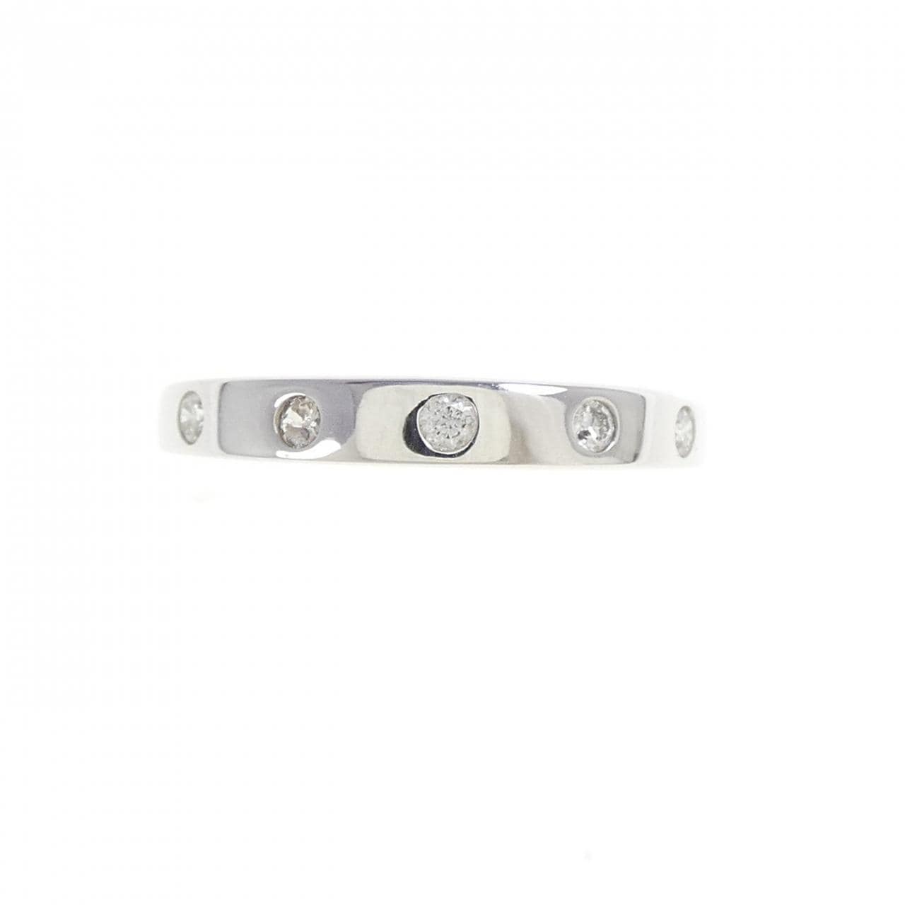K18WG ダイヤモンド リング 0.10CT