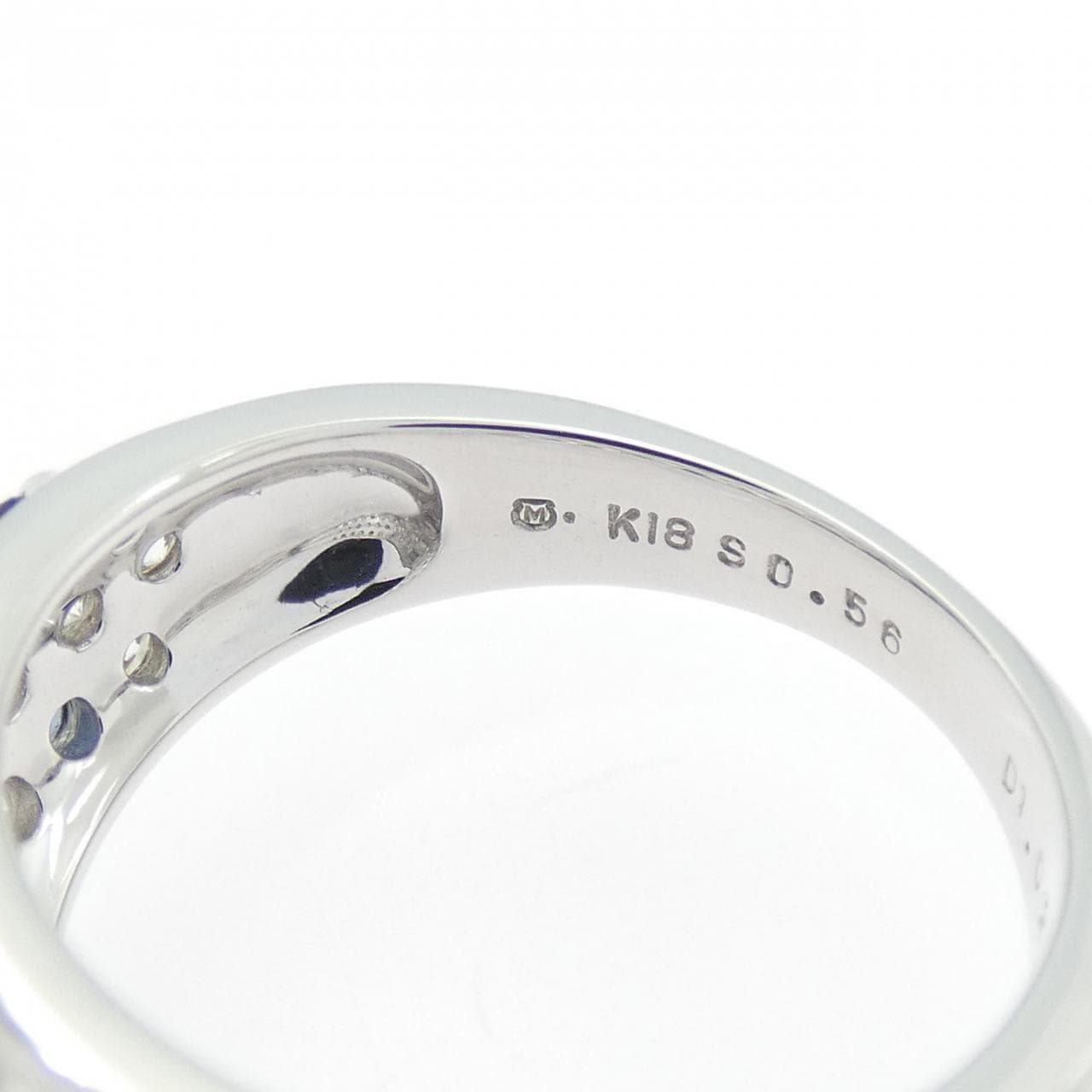 ミキモト サファイヤ リング 0.56CT