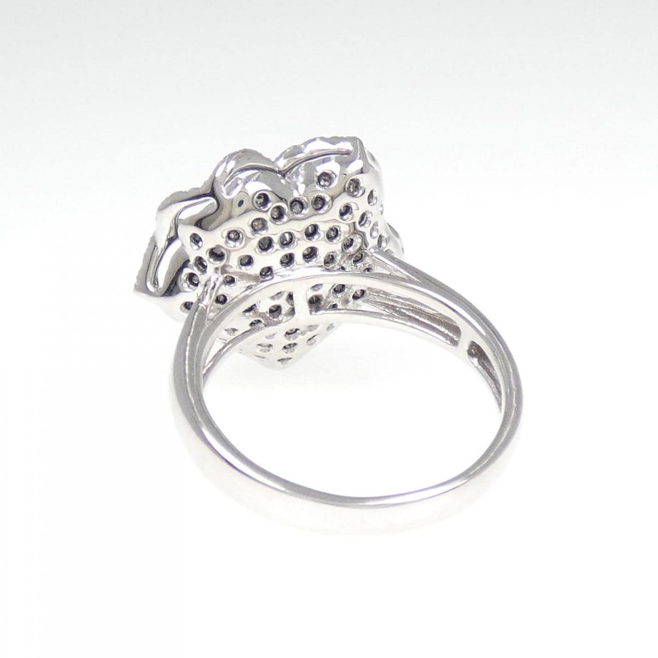 K18WG/K18BG ローズ ダイヤモンド リング 1.00CT