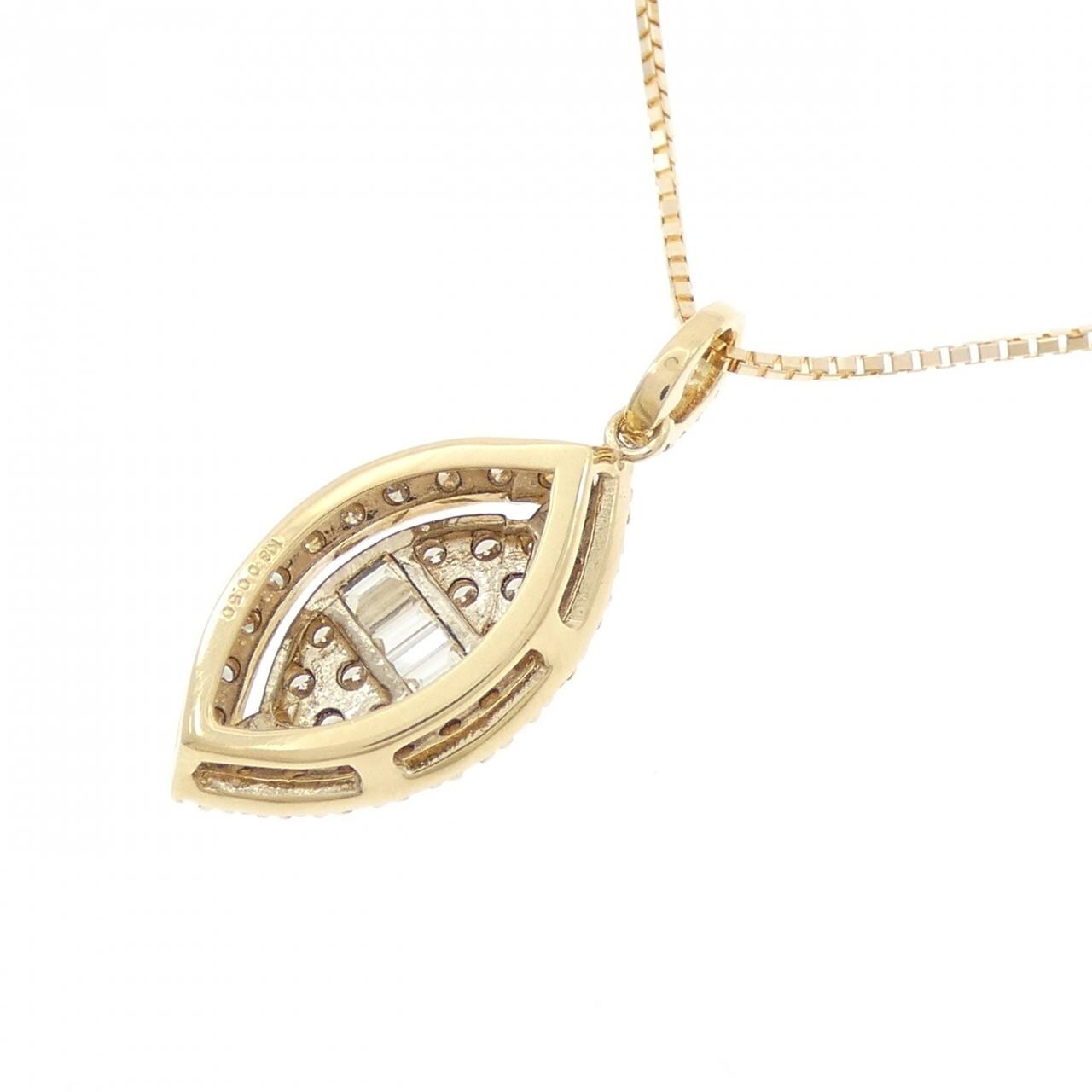 K18YG ダイヤモンド ネックレス 0.50CT