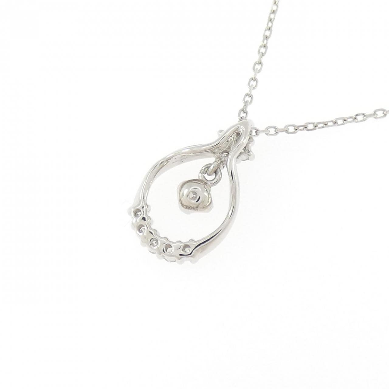 PT900/PT850 ダイヤモンド ネックレス 0.14CT