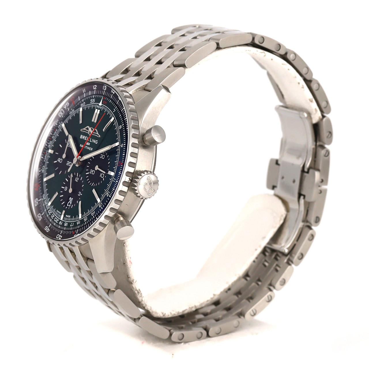【ノーメンテナンス還元価格】ブライトリング ナビタイマーB01クロノグラフ46 AB0137/AB0137241L1A1 SS 自動巻