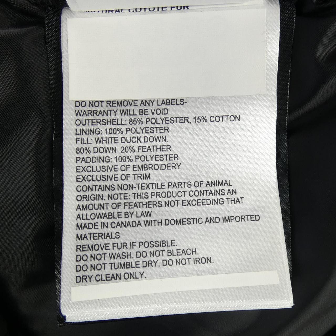 カナダグース CANADA GOOSE BLACKLABEL 2062MB LANGFORD ラングフォード ダウンジャケット