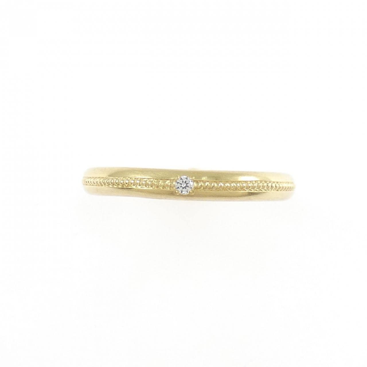 K18YG ダイヤモンド リング 0.01CT