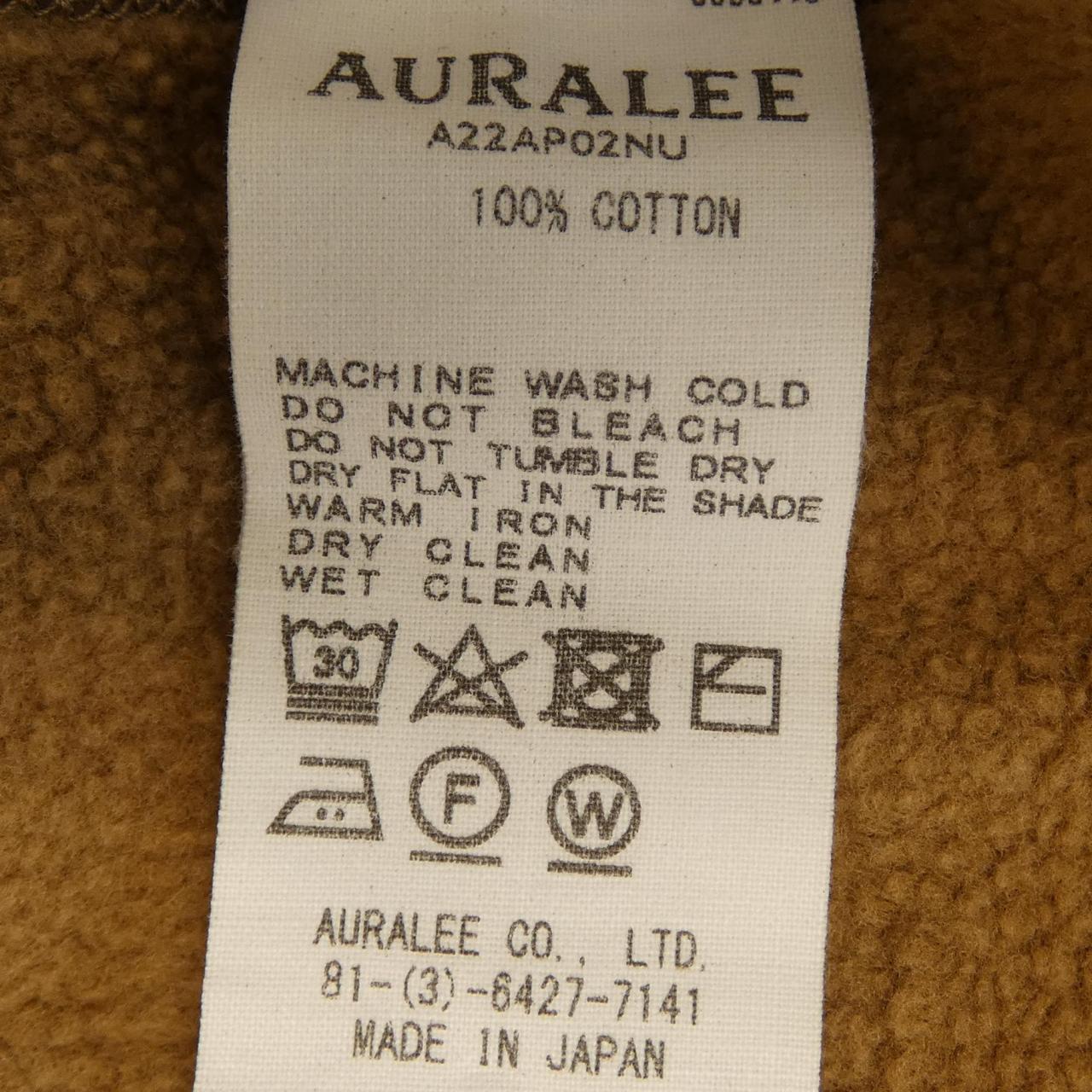 オーラリー AURALEE A22AP02NU スウェット