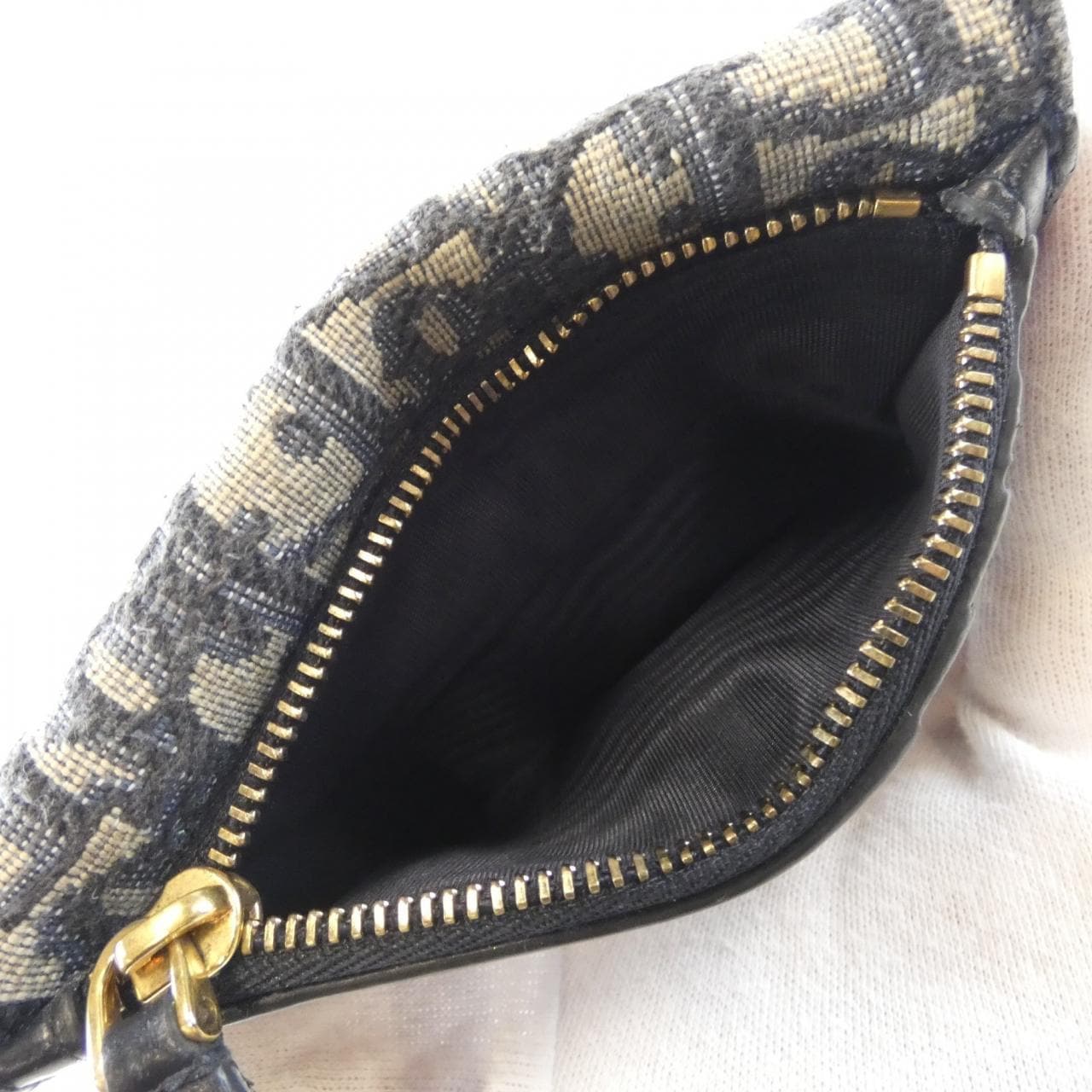 クリスチャンディオール DIOR OBLIQUE サドル コスモス ジップ カード ホルダー S5692CTZQ コインケース