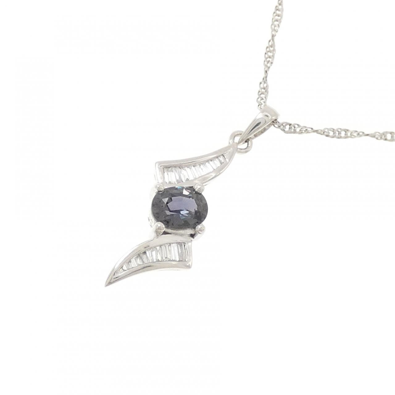 PT850/PT900 サファイヤ ネックレス 0.63CT