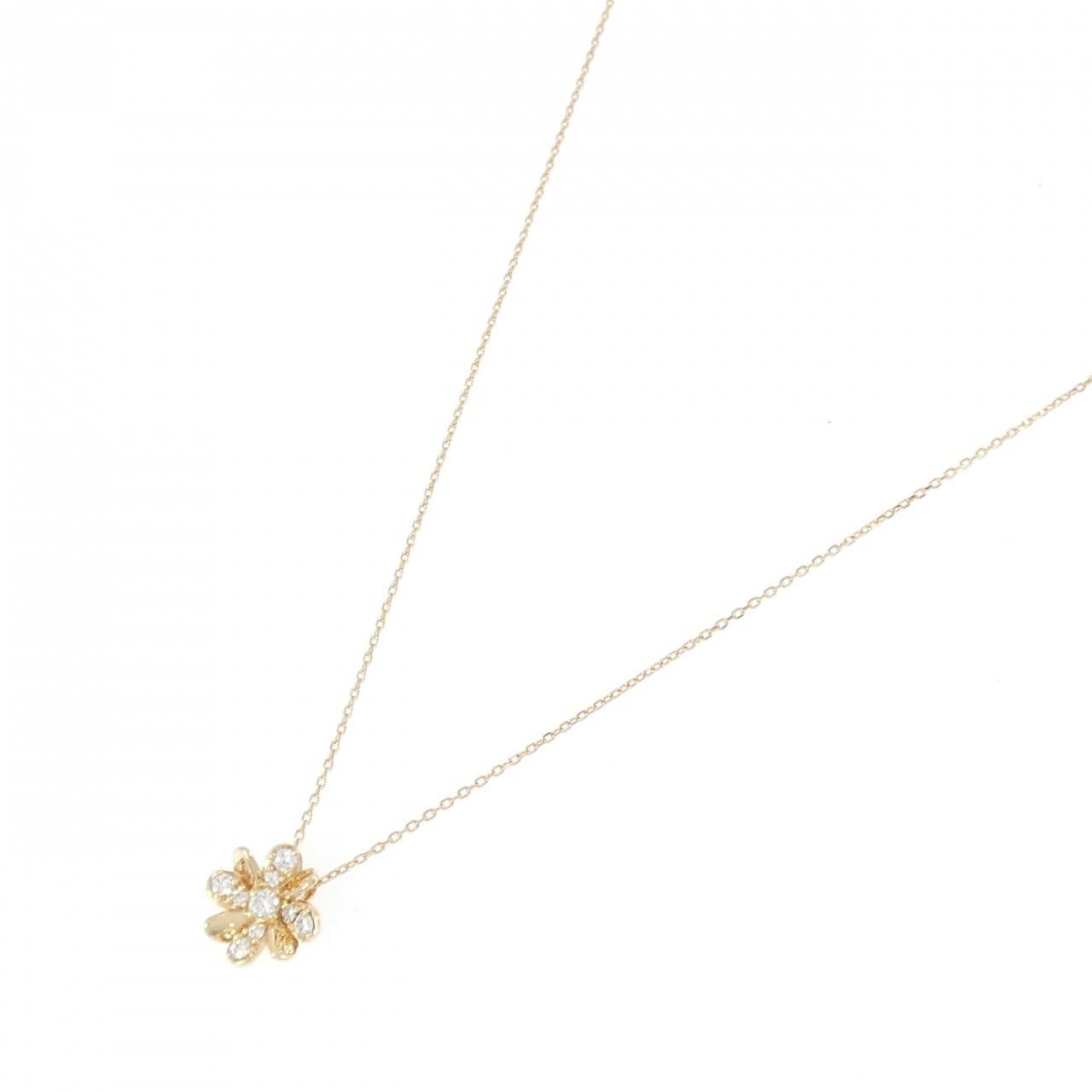ポンテヴェキオ ダイヤモンド ネックレス 0.12CT