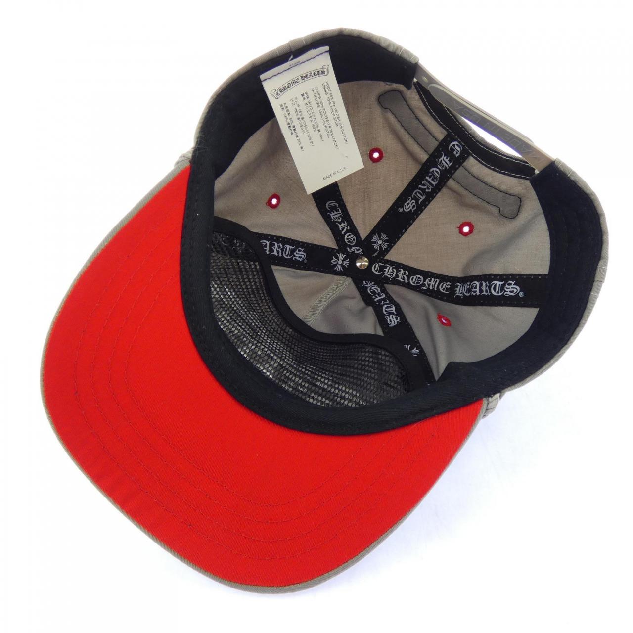 クロムハーツ CHROME HEARTS トリプルクロス刺繍 GAS STATION CAP キャップ