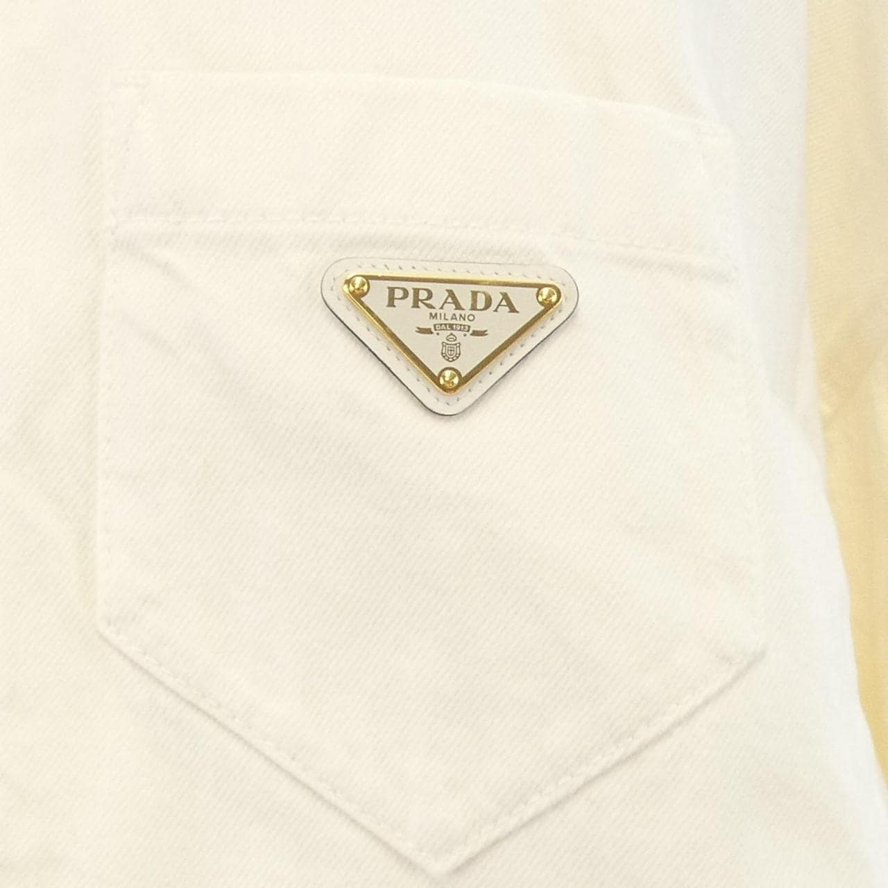 プラダ PRADA トライアングルロゴ ブルゾンジャケット GFB279 S212 14LW デニムジャケット