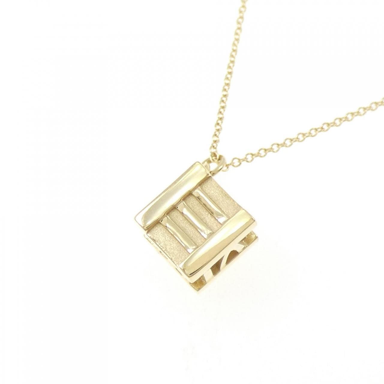 ティファニー アトラス キューブ ネックレス