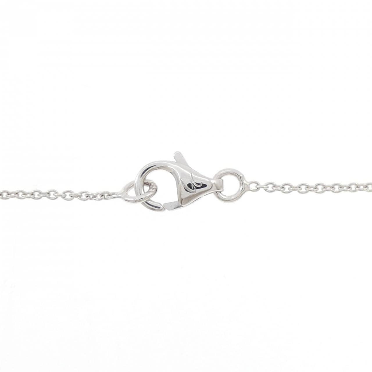 K18WG ダイヤモンド ネックレス 0.24CT