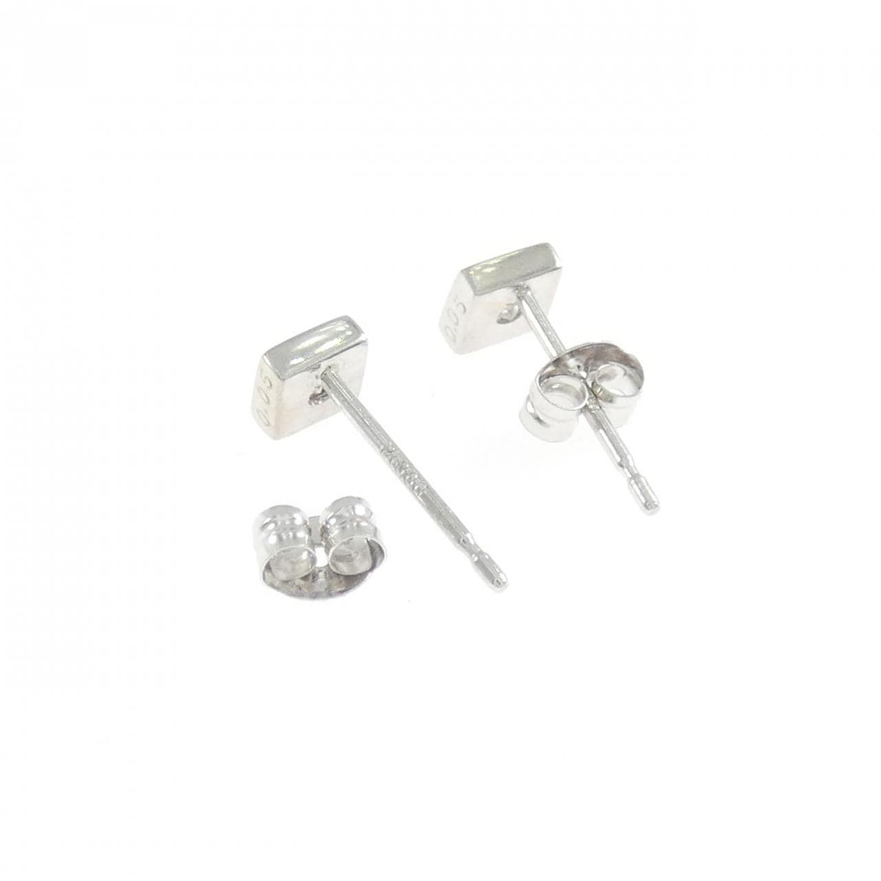 エテ ダイヤモンド ピアス 0.10CT