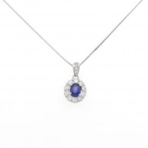 sapphire necklace