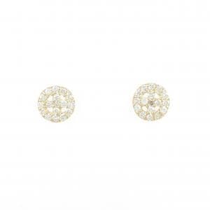 【リメイク】K18YG ダイヤモンド ピアス 0.20CT