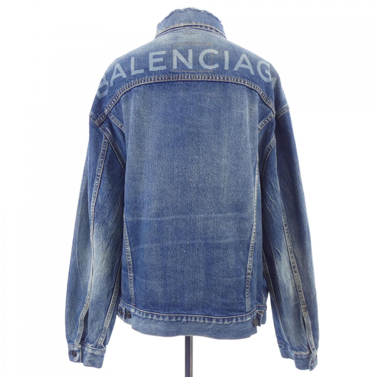 BALENCIAGA 493609 TXE08 denim jacket