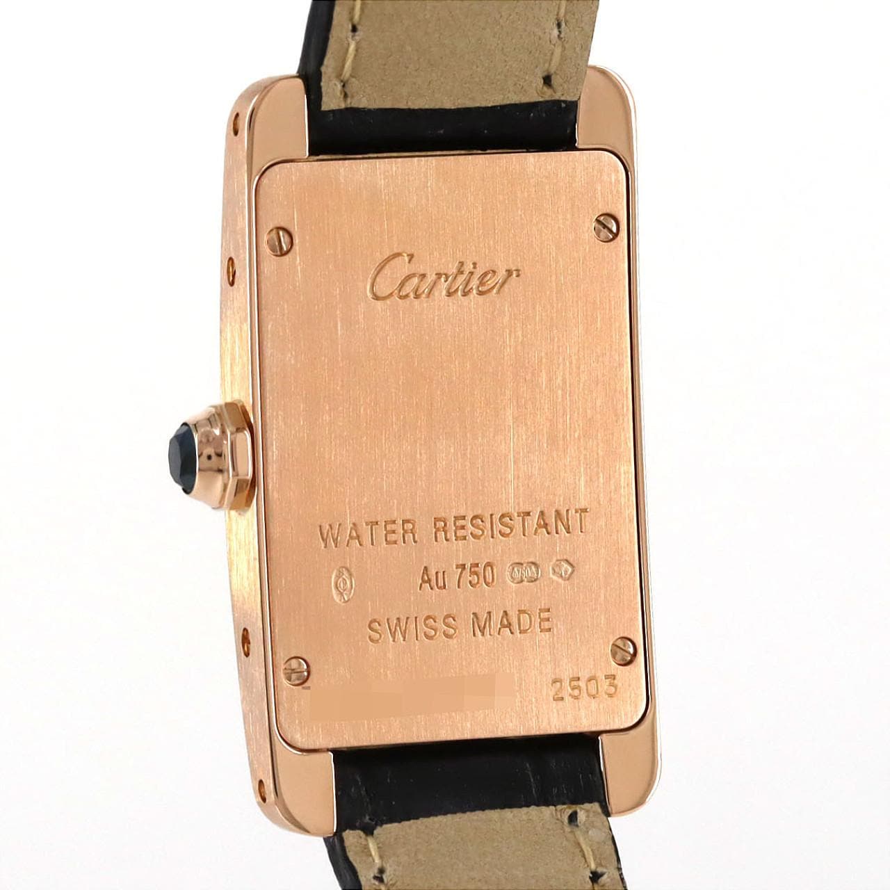 カルティエ タンクアメリカンSM PG W2607456 PG･RG クォーツ