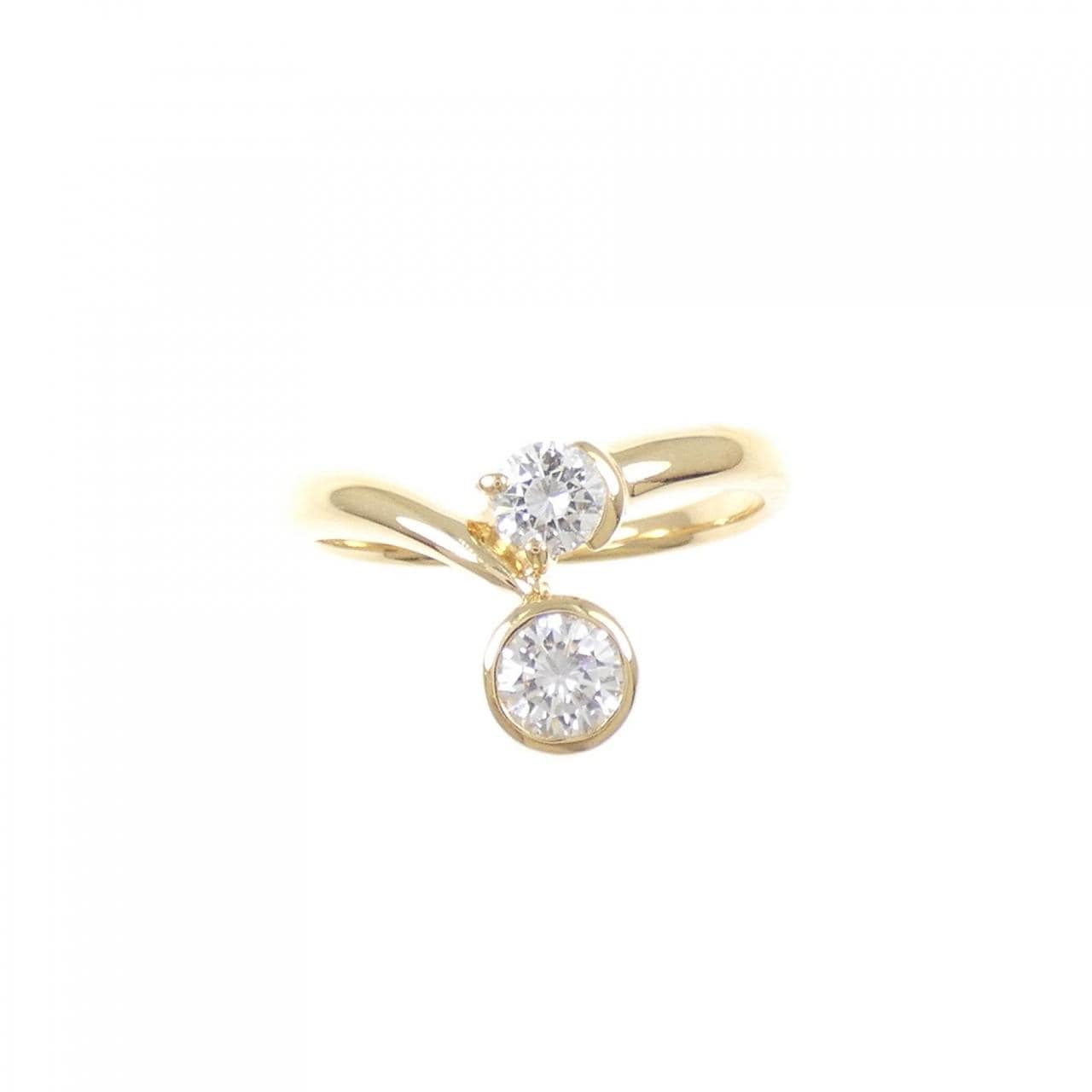 K18YG ダイヤモンド リング 0.50CT