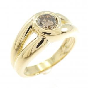 750YG ダイヤモンド リング 0.47CT